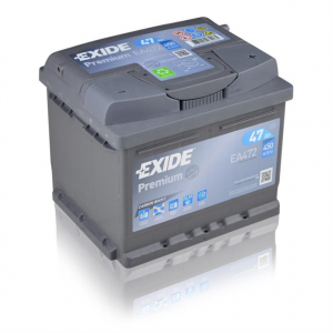 EXIDE Premium EA472 | 12V | 47Ah | 450A
