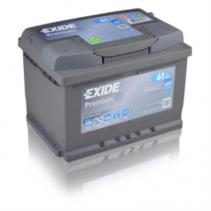 EXIDE Premium EA612 | 12V | 61Ah | 600A